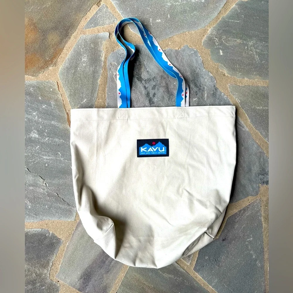 New🌟Kavu Typical Tote bag - white